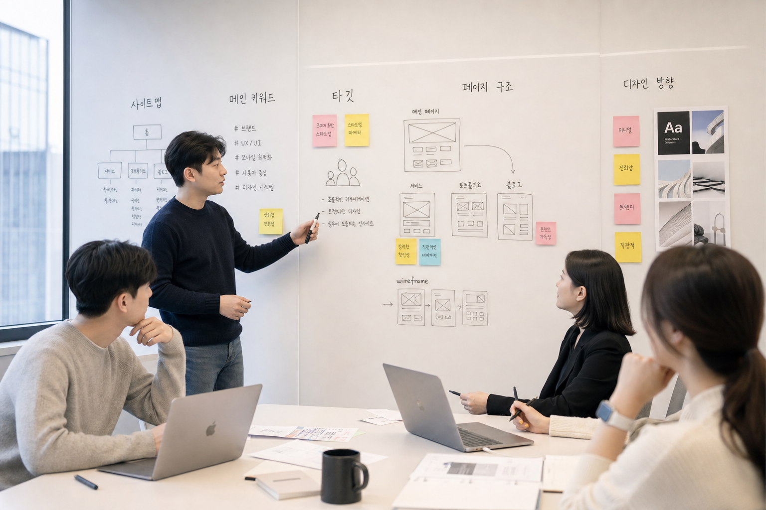 SERVICE PLANNING 작업 이미지