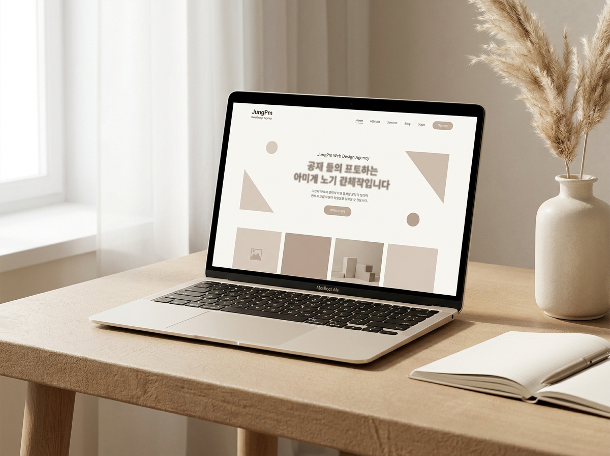 WEB DEVELOPMENT 작업 이미지